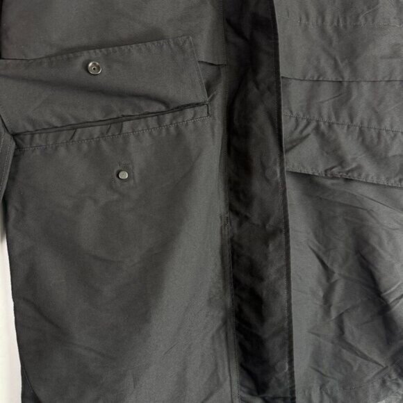 Everlane The Renew Anorak High Low Hem Water Repellant Jacket Black S - Picture 7 of 11